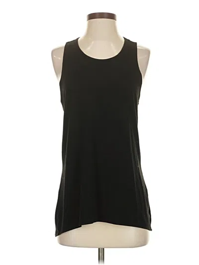 Pre-owned Athleta Sleeveless T-shirt In Black