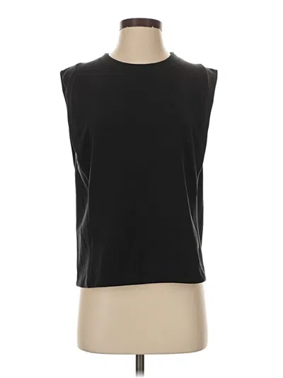 Pre-owned Athleta Sleeveless T-shirt In Black