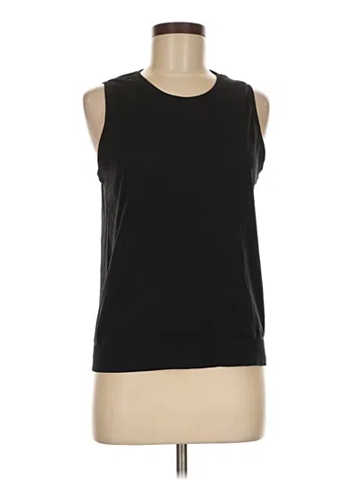 Pre-owned Athleta Sleeveless T-shirt In Black