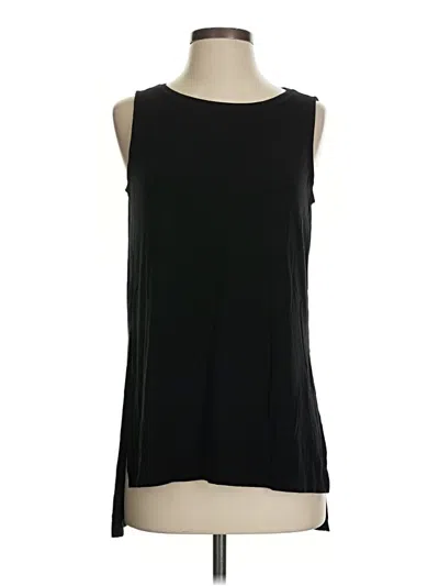 Pre-owned Athleta Sleeveless T-shirt In Black