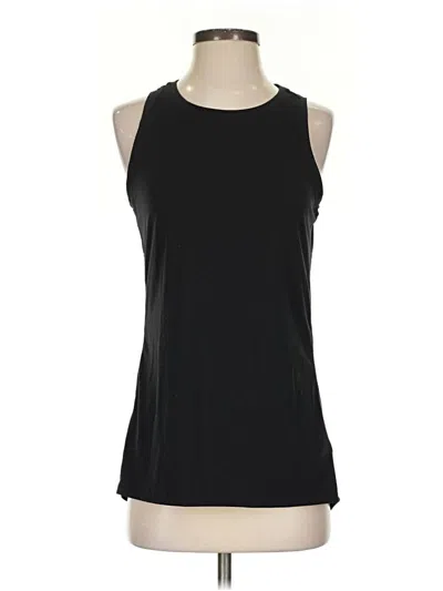 Pre-owned Athleta Sleeveless T-shirt In Black
