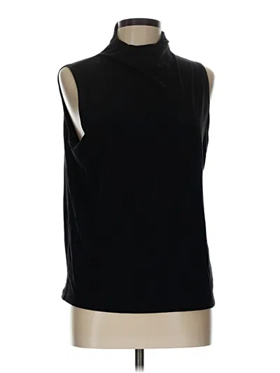 Pre-owned Athleta Sleeveless T-shirt In Black