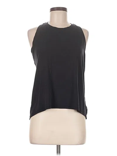 Pre-owned Athleta Sleeveless T-shirt In Black