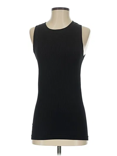 Pre-owned Athleta Sleeveless T-shirt In Black