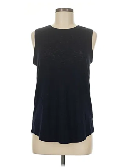 Pre-owned Athleta Sleeveless T-shirt In Black