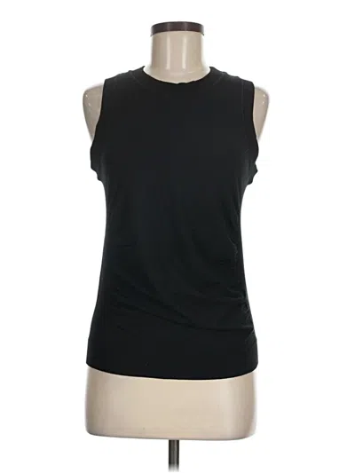 Pre-owned Athleta Sleeveless T-shirt In Black