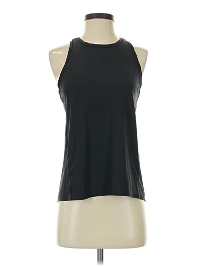 Pre-owned Athleta Sleeveless T-shirt In Black