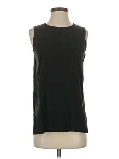Pre-owned Athleta Sleeveless T-shirt In Black