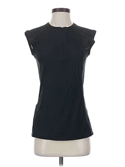 Pre-owned Athleta Sleeveless T-shirt In Black