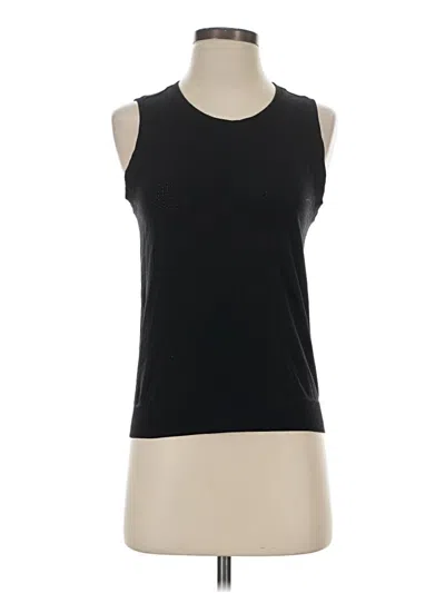 Pre-owned Athleta Sleeveless T-shirt In Black