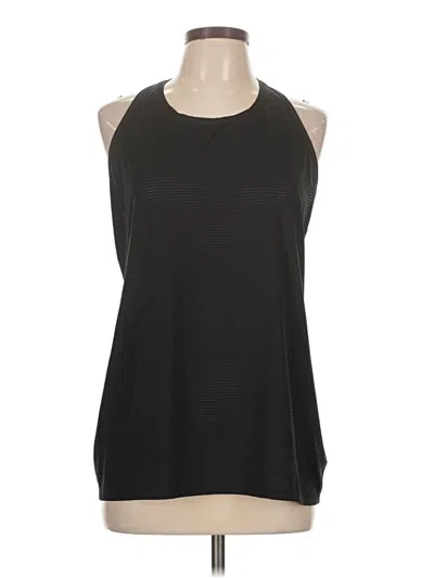 Pre-owned Athleta Sleeveless T-shirt In Black