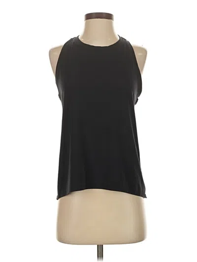 Pre-owned Athleta Sleeveless T-shirt In Black