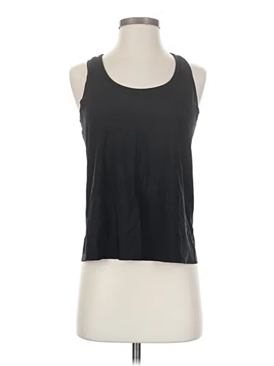 Pre-owned Athleta Sleeveless T-shirt In Black