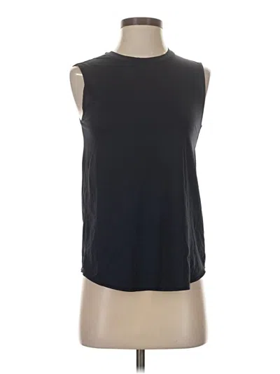 Pre-owned Athleta Sleeveless T-shirt In Black