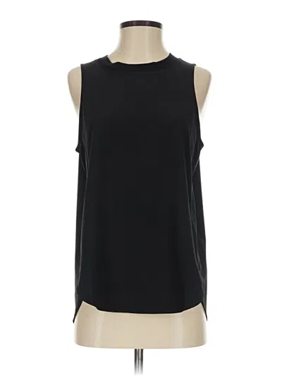 Pre-owned Athleta Sleeveless T-shirt In Black