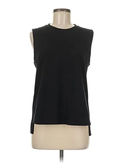 Pre-owned Athleta Sleeveless T-shirt In Black