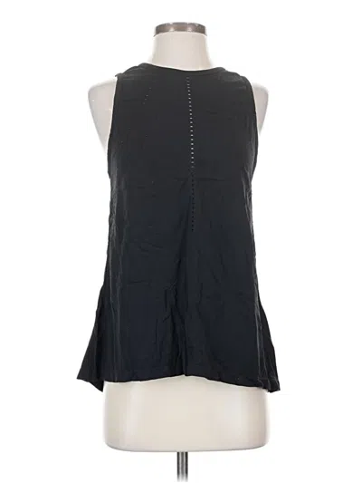 Pre-owned Athleta Sleeveless T-shirt In Black