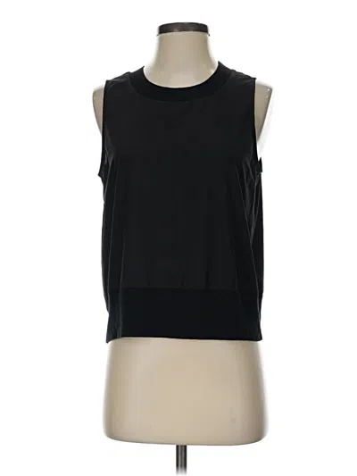 Pre-owned Athleta Sleeveless T-shirt In Black