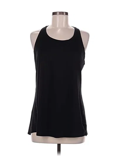Pre-owned Athleta Sleeveless T-shirt In Black