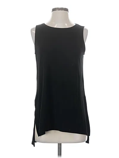 Pre-owned Athleta Sleeveless T-shirt In Black