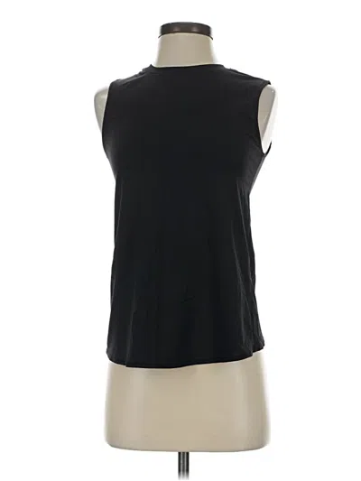 Pre-owned Athleta Sleeveless T-shirt In Black