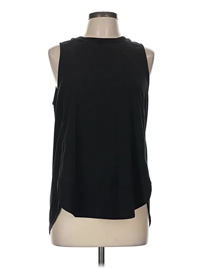 Pre-owned Athleta Sleeveless T-shirt In Black