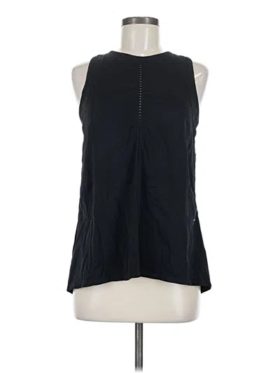 Pre-owned Athleta Sleeveless T-shirt In Black