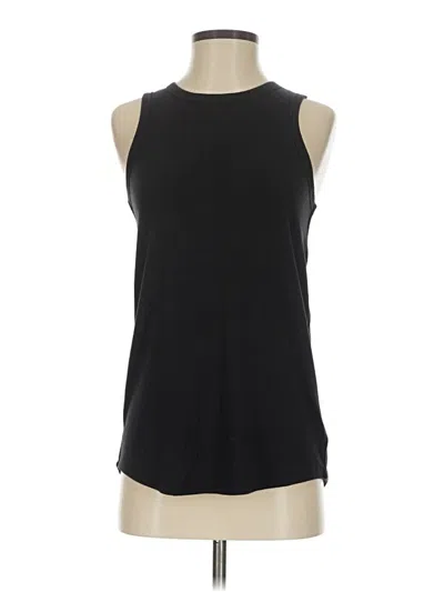 Pre-owned Athleta Sleeveless T-shirt In Black