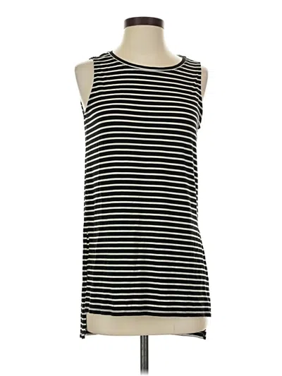 Pre-owned Athleta Sleeveless T-shirt In Black