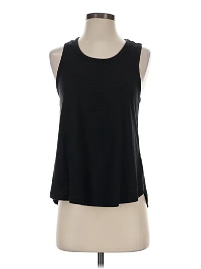 Pre-owned Athleta Sleeveless T-shirt In Black