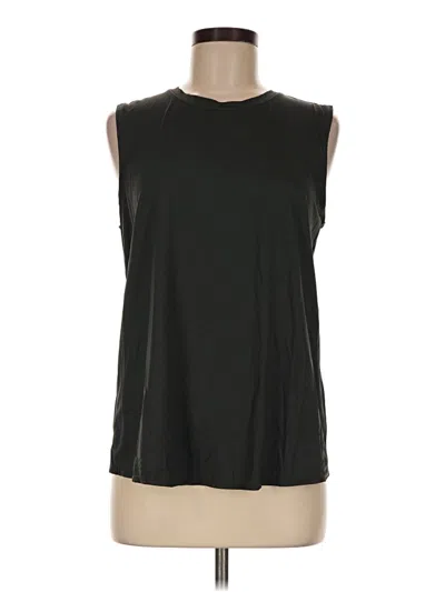 Pre-owned Athleta Sleeveless T-shirt In Black