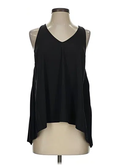 Pre-owned Athleta Sleeveless T-shirt In Black