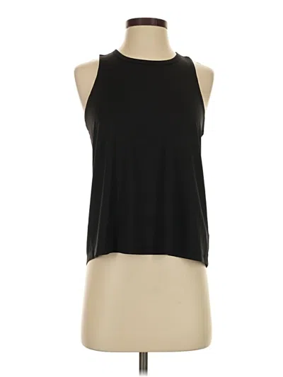 Pre-owned Athleta Sleeveless T-shirt In Black