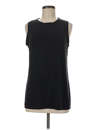 Pre-owned Athleta Sleeveless T-shirt In Black