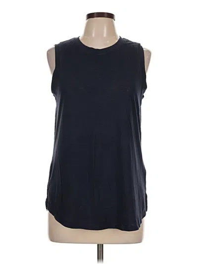 Pre-owned Athleta Sleeveless T-shirt In Black