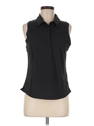 Pre-owned Athleta Sleeveless T-shirt In Black