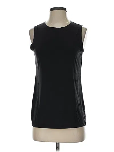 Pre-owned Athleta Sleeveless T-shirt In Black