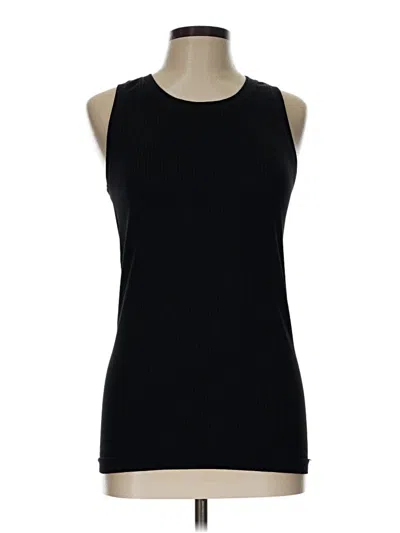 Pre-owned Athleta Sleeveless T-shirt In Black