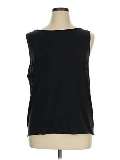 Pre-owned Athleta Sleeveless T-shirt In Black