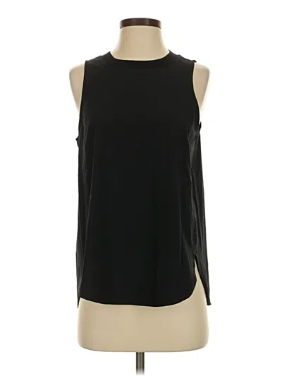 Pre-owned Athleta Sleeveless T-shirt In Black