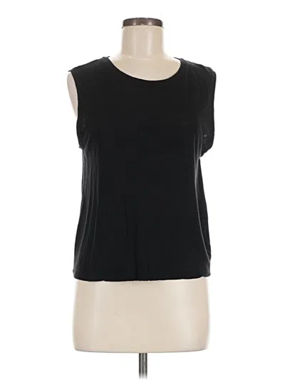 Pre-owned Athleta Sleeveless T-shirt In Black