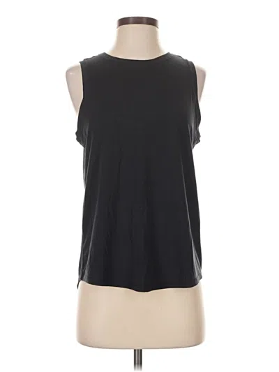 Pre-owned Athleta Sleeveless T-shirt In Black