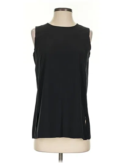 Pre-owned Athleta Sleeveless T-shirt In Black