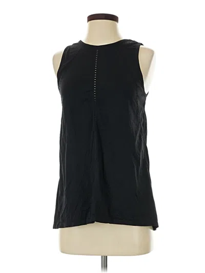 Pre-owned Athleta Sleeveless T-shirt In Black