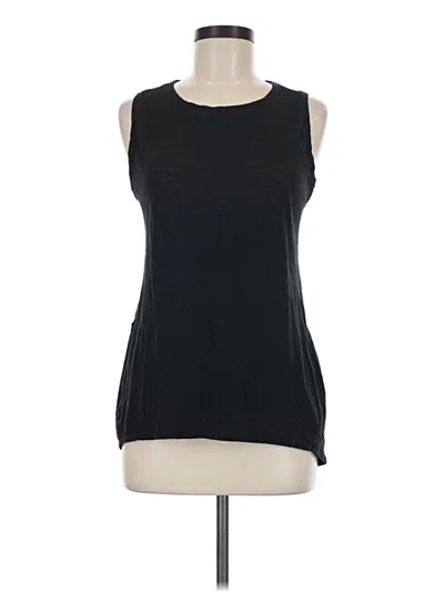 Pre-owned Athleta Sleeveless T-shirt In Black