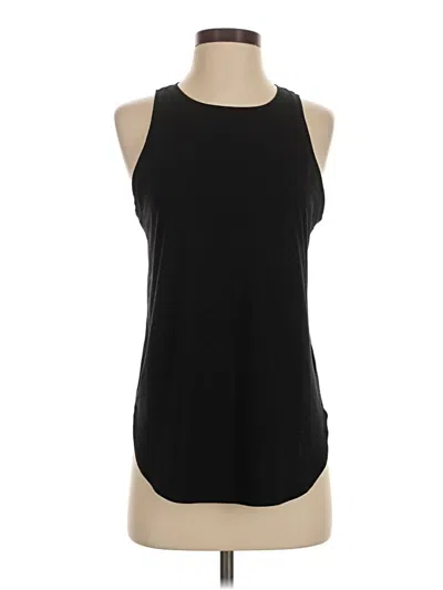 Pre-owned Athleta Sleeveless T-shirt In Black