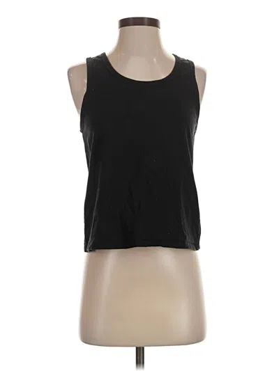 Pre-owned Athleta Sleeveless T-shirt In Black