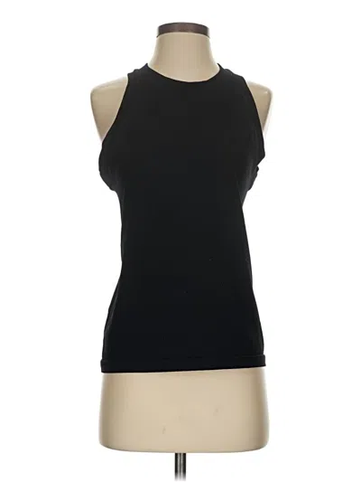 Pre-owned Athleta Sleeveless T-shirt In Black