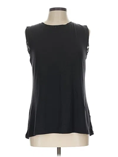 Pre-owned Athleta Sleeveless T-shirt In Black