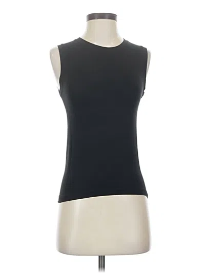 Pre-owned Athleta Sleeveless T-shirt In Black